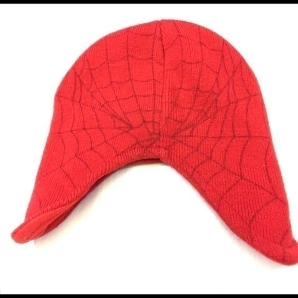 Disney Spider-Man Boys Beanie Solid Red One Size